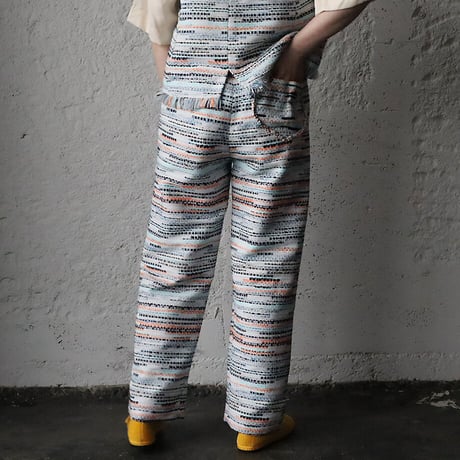 NOTA le blueque gillet + pants (sax blue mix)