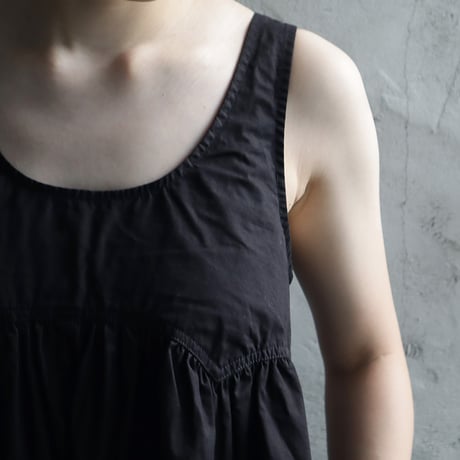 ànuke cotton gather combinaison (black)