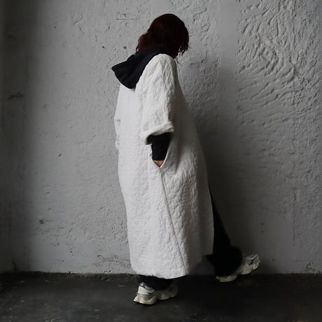 ànuke over sweat parka (navy)