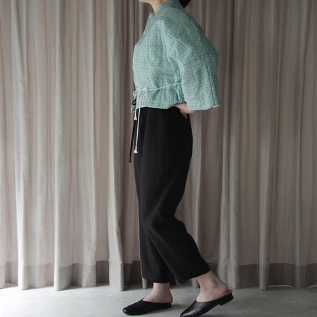 TOWAVASE Sarasa quilt Jacket (green)