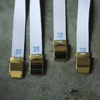 france dead stock canvas belt
