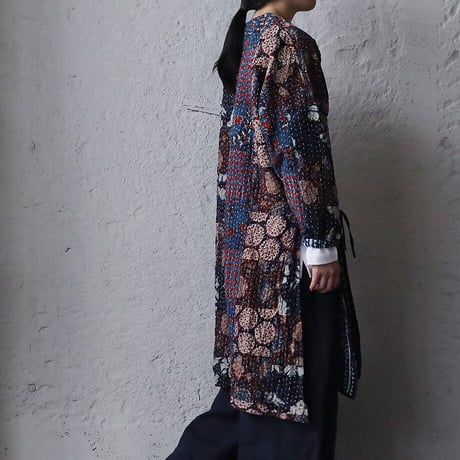 saruche gudri long jacket (flower mix)