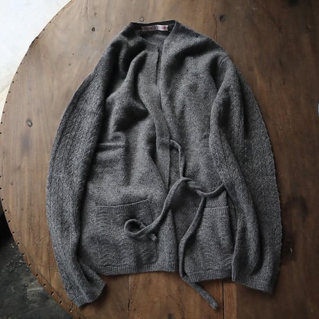 TOWAVASE Panier cardigan (charcoal gray)