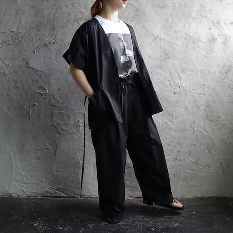 .less dogi pants (black)