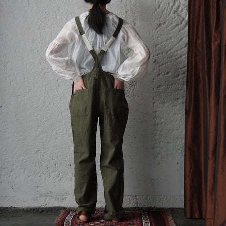 france navy type  overalls  khaki