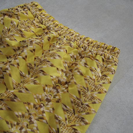 NOTA laterano due flounced skirt yellow