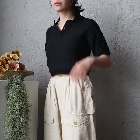 MAYDI poloknit CLASSICAL (black)