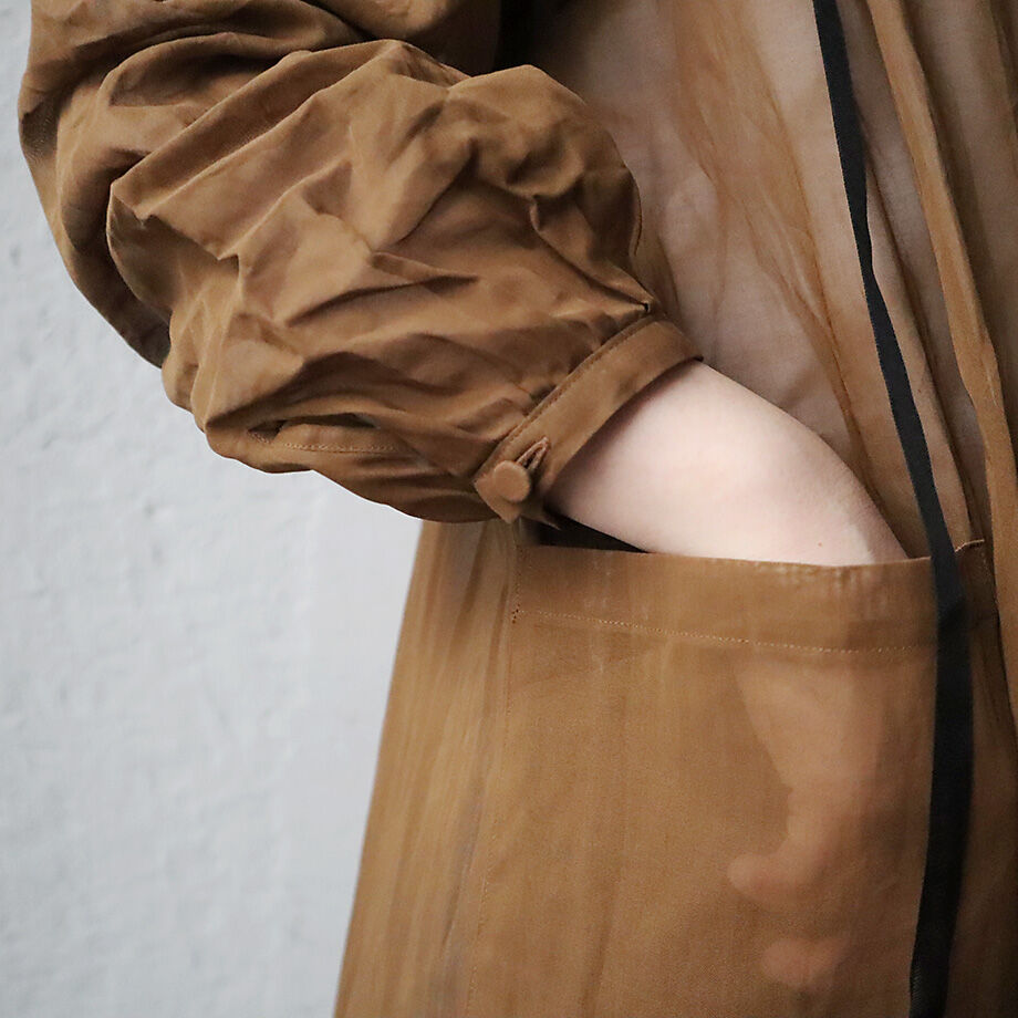 Tabrik organdie sailor robe (brown) | nii-B | W