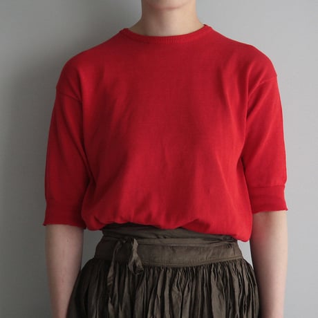 1dozen  crew neck  knit (red)