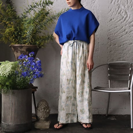 TOWAVASE Frais linen pants (multi)