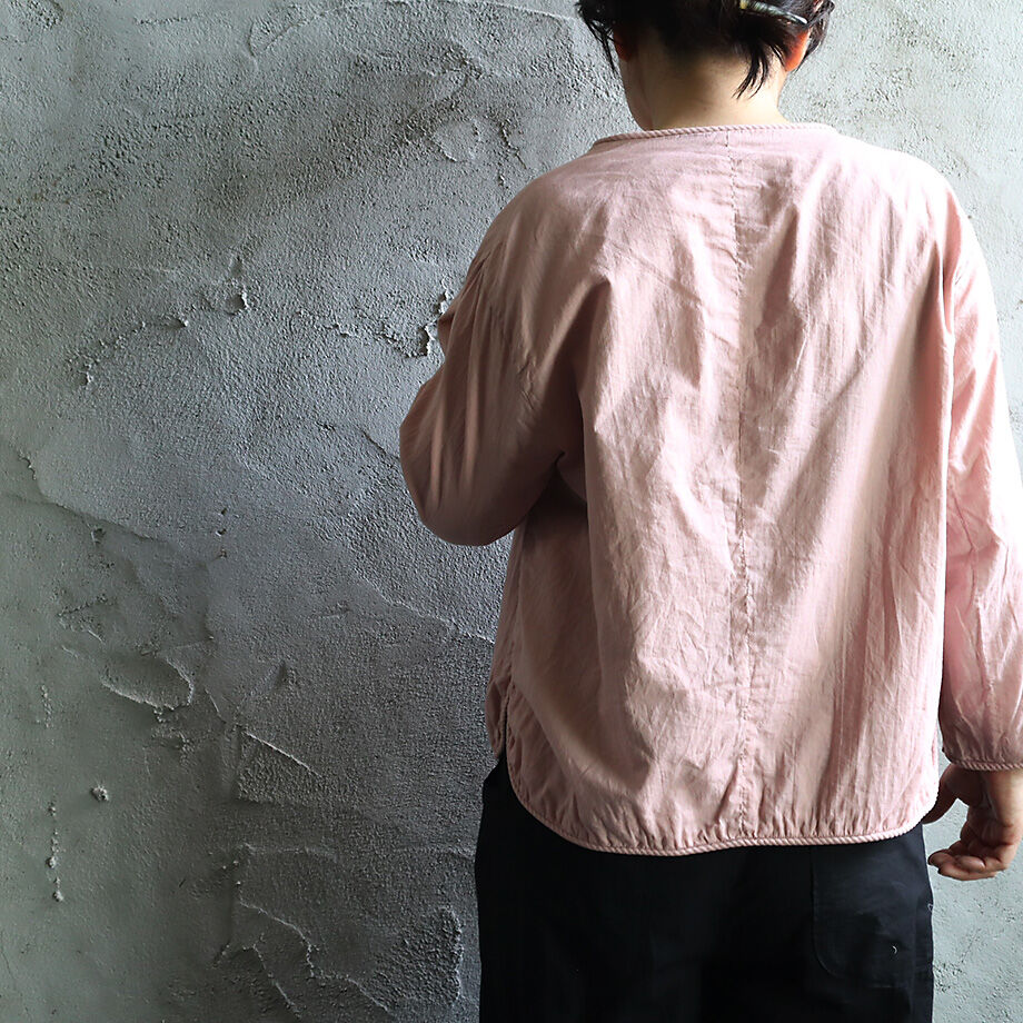 R&D.M.Co- GARMENT DYE trimming jacket (pink) | R&D.M.Co- GARMENT DYE trimming jacket (pink) |