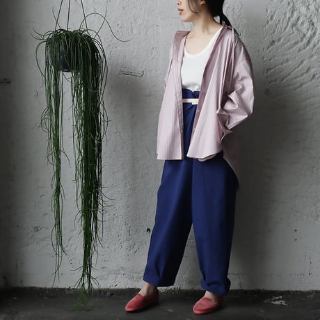 WANDERUNG hood blouse (pink)