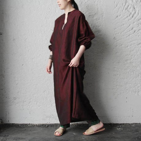 NOTA wieliczka dress (burgundy)