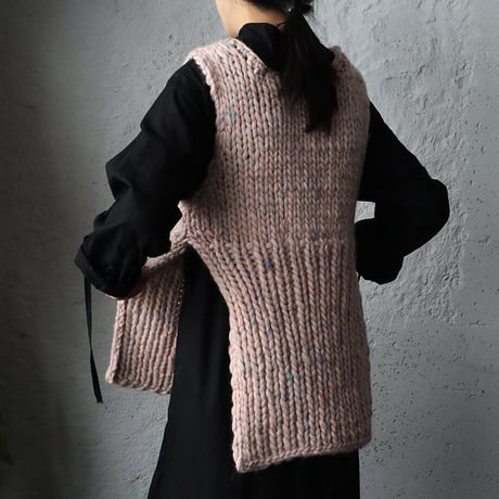 chiihao x nii-B peru vest pink mix