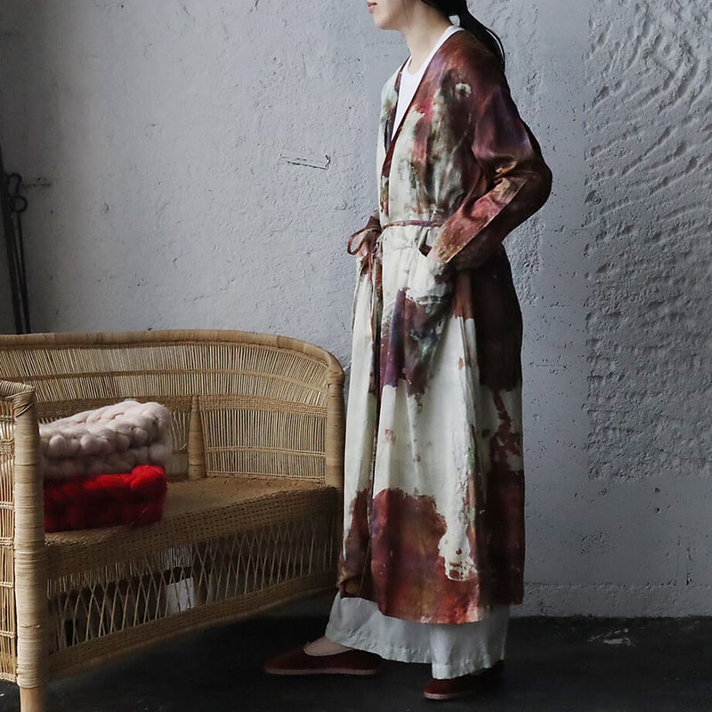 Funatabi atelier coat dress (SEKISOU-A) | nii-B