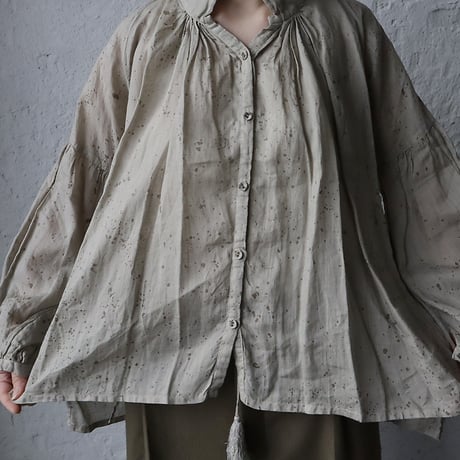 Tabrik 2way blouse (zakuro/gray)