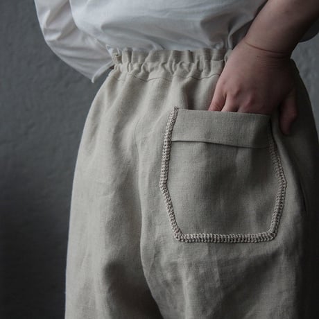 NOTA linen pants (beige)