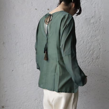 Tabrik silkcotton pullover (mossgreen)