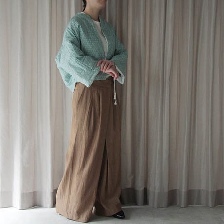 TOWAVASE Sarasa quilt Jacket (green)