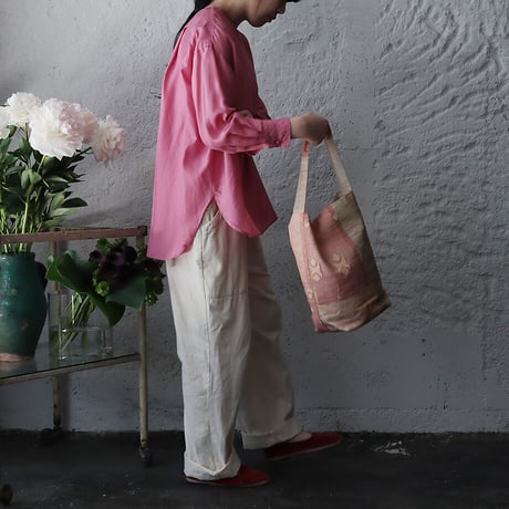 R&D.M.Co- silk pullover (pink)
