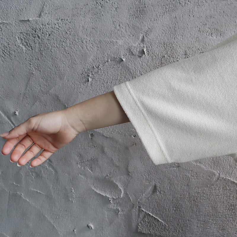 アンヌーク　Pile Polo Tops パイルポロ　アイボリー ànuke online store（アンヌーク） / Pile Polo TopsPile Polo