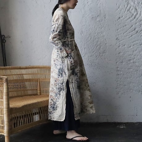 Funatabi atelier kurta dress (botanical dye)