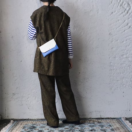 NOTA moodong 2 piece  (navy x yellow mix)