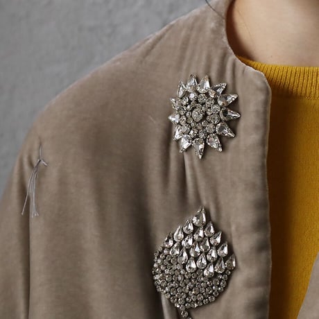 TOWAVASE La zabu short jacket (gray)