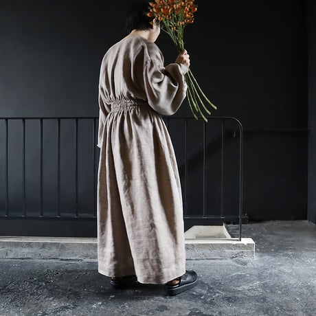 NOTA sicily dress (scrub brown)