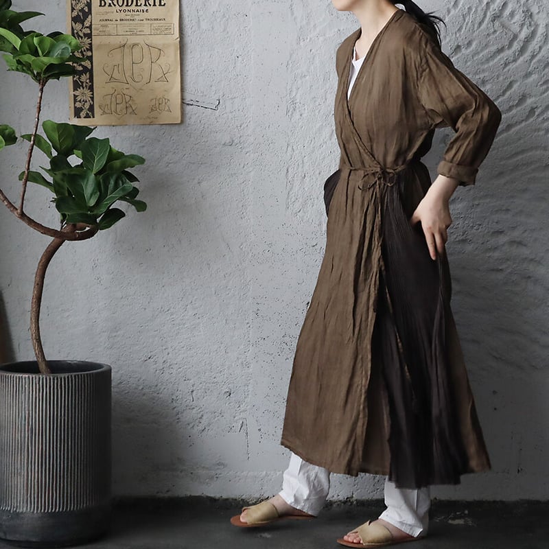 Tabrik cache-coeur dress (doro-zome) | nii-B |  