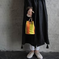 nylon pochette (orange)