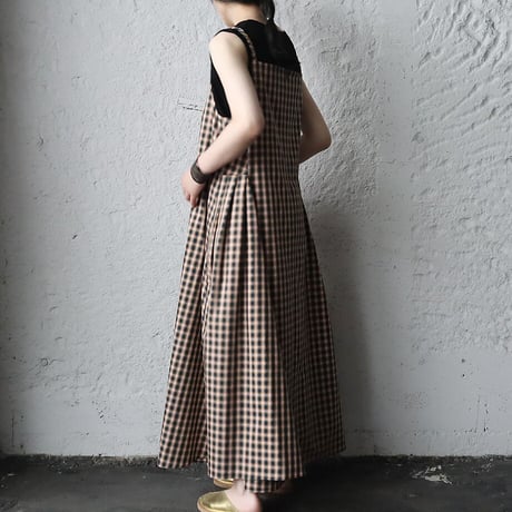 NOTA le blueque dress (plaid)