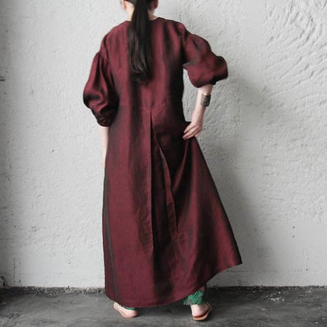 NOTA wieliczka dress (burgundy)