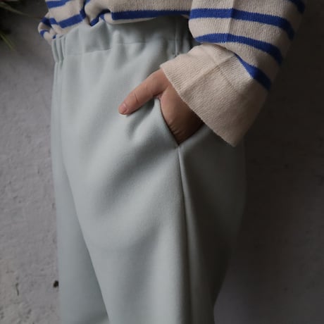 NOUVELLES DU PARADIS woollike pants (sage green)