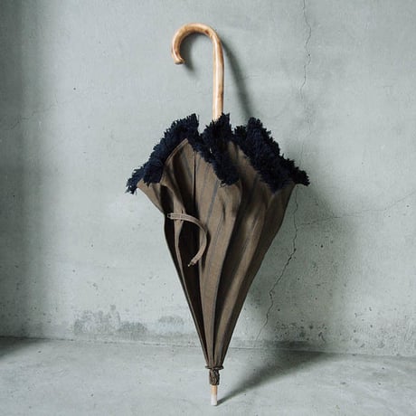 Tabrik parasol  brown x navystripe