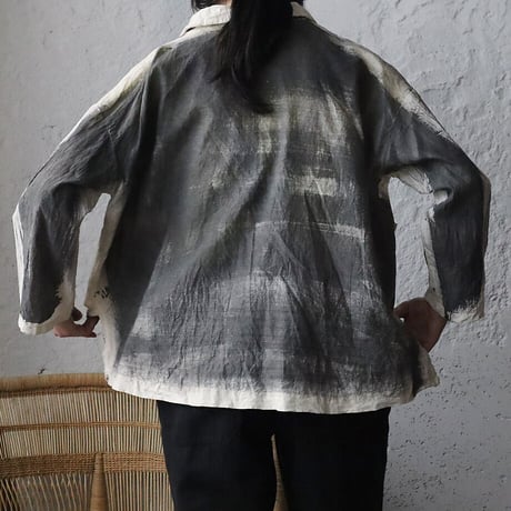 Funatabi atelier jacket (Sumi dye)