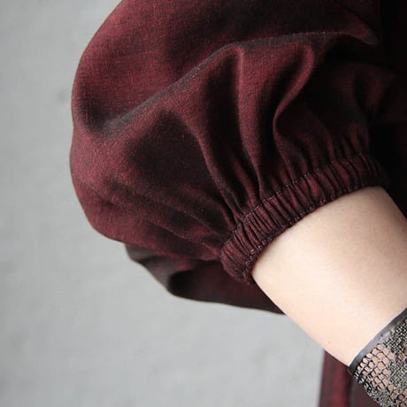 NOTA wieliczka dress (burgundy)