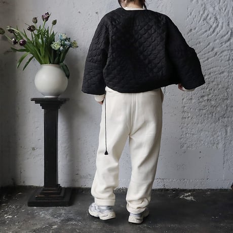 R&D.M.Co- string sweat pants (natural)