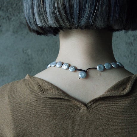 MAISON RUBUS. new moon necklace