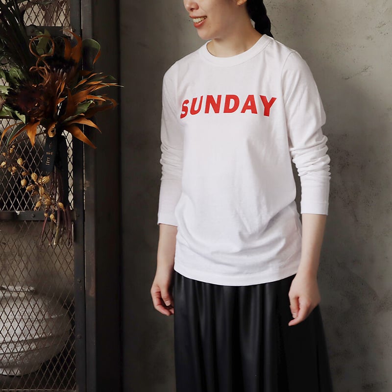 R&D.M.Co- long sleeve T-shirt (SUNDAY-MARKET) | R&D.M.Co- long sleeve T-shirt (SUNDAY-MARKET) |