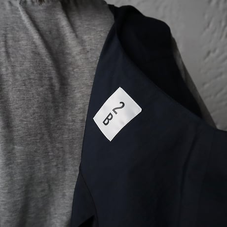 2B long gilet (navy)