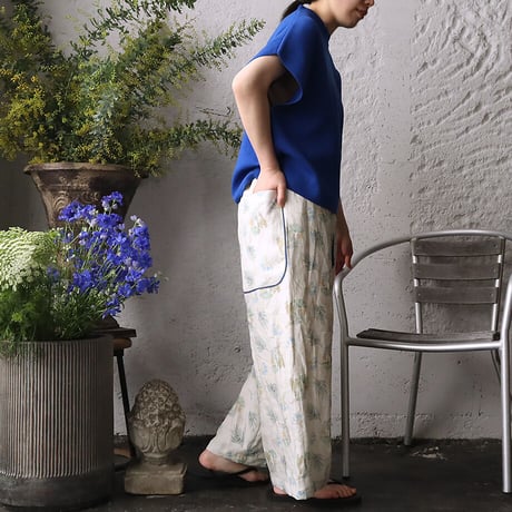 TOWAVASE Frais linen pants (multi)