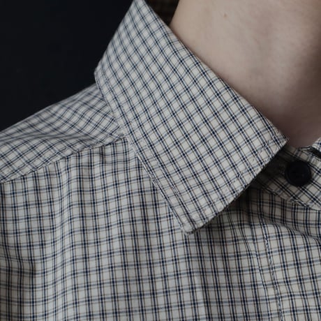 ànuke check over shirts (beige)