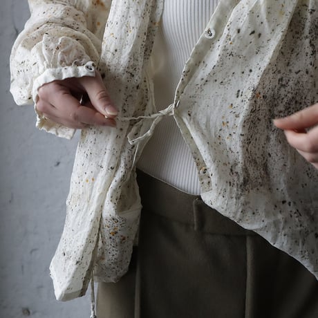 Tabrik 2way blouse (zakuro&logwood)