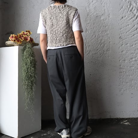 MAYDI knit vest BLANCHE (fawn)