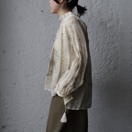 Tabrik 2way blouse (zakuro&logwood)