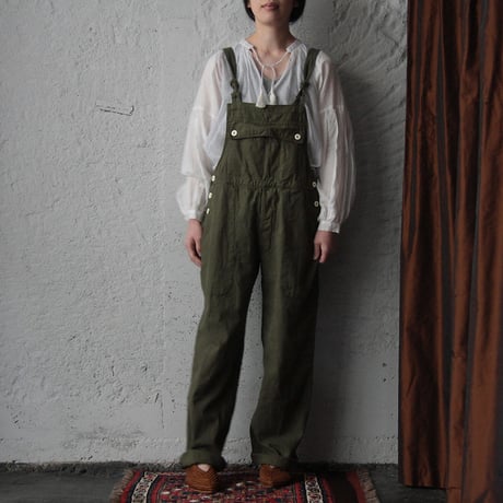 france navy type  overalls  khaki