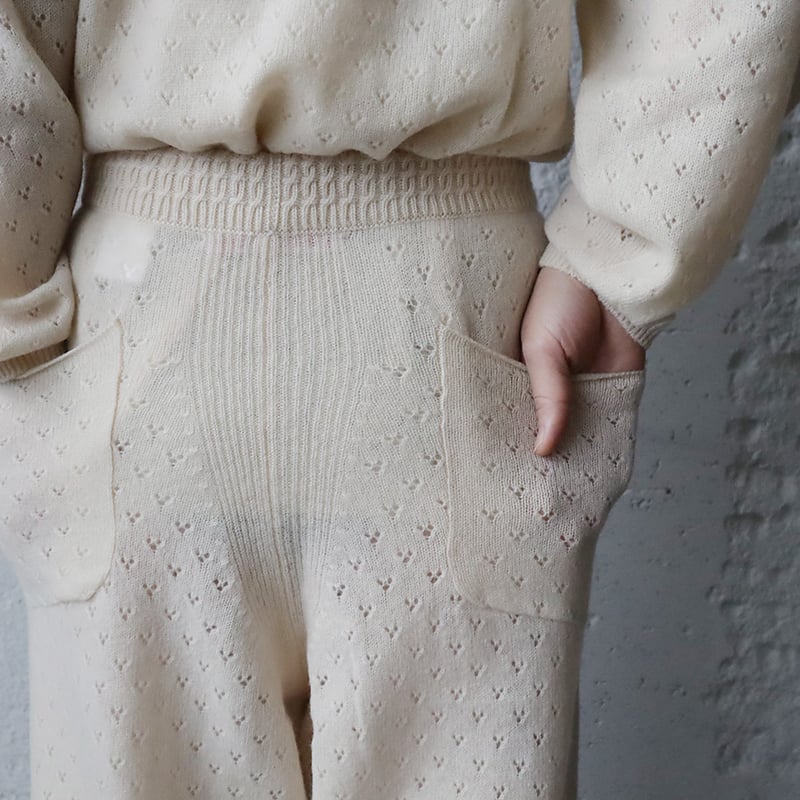 TOWAVASE Chambre pants (ivory) | nii-B | WEBSHOP TOWAVASE Chambre pants (ivory) | nii-B | WEBSHOP