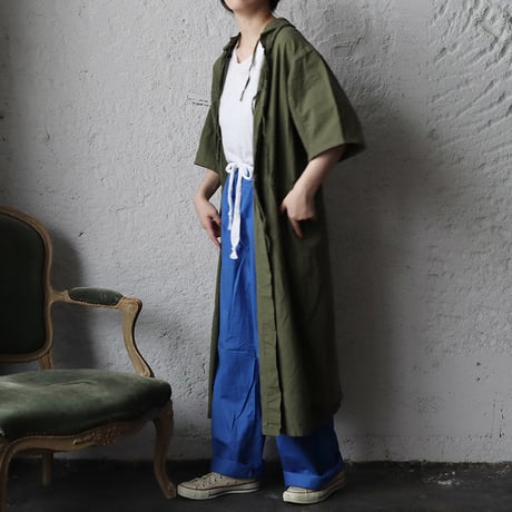 hospital surgical gown short sleeve (khaki)