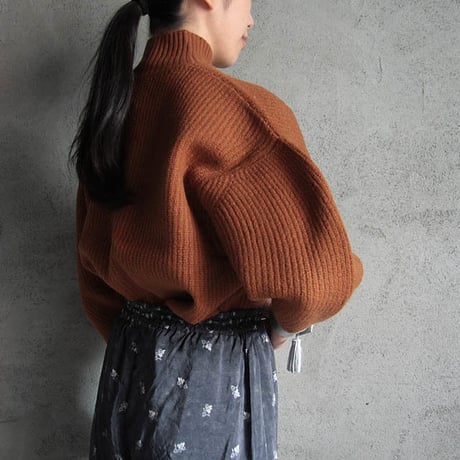 THE FACTORY boiled wool knit